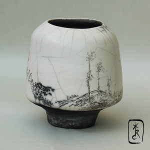 R-0021-Vase tatoué